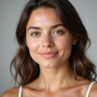 Client Jessica M. with a healthy glowing skin